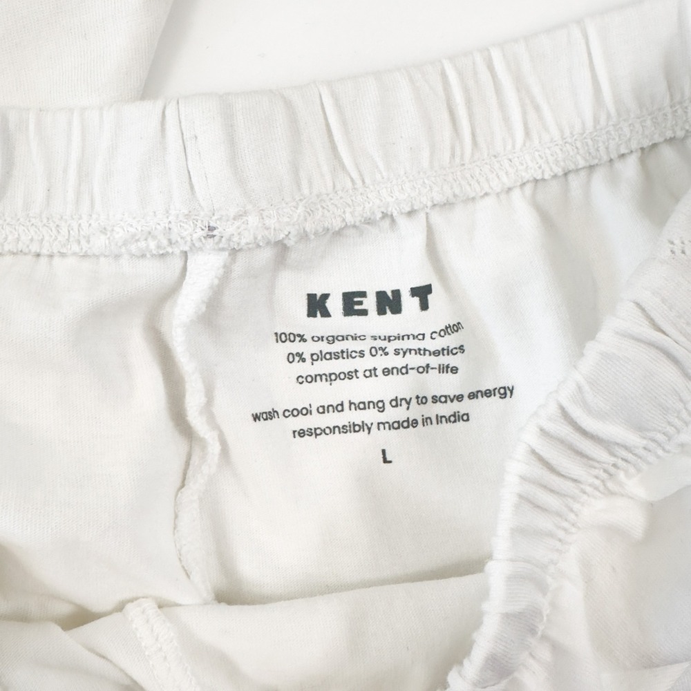 KENT Organic Supima Cotton Sleep Set – Tee + Shorts (Size‎ L) - Picture 2 of 7